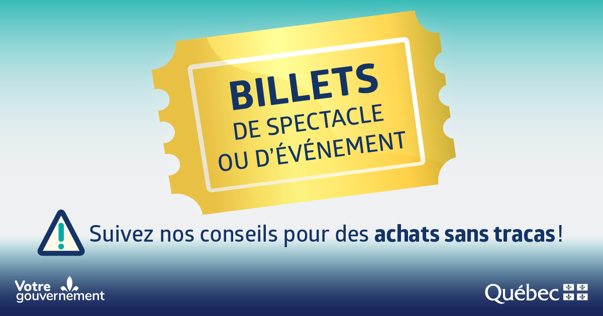 Fiche-conseil : Acheter Des Billets De Spectacle Sans Tracas